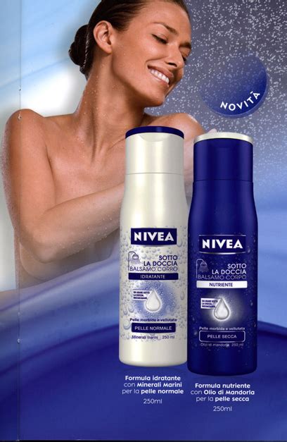 La sindaca donna che non si cura delle donne. Chiacchiere di donna: Nivea ti segue... sotto la doccia
