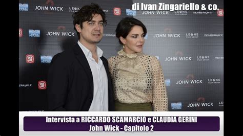 Starring:keanu reeves, riccardo scamarcio, ruby rose, common, claudia gerini, lance reddick, tobias segal, ian mcshane, bridget moynahan, john leguizamo, peter stormare, laurence fishburne, and franco nero. Intervista a Riccardo Scamarcio e Claudia Gerini, al ...