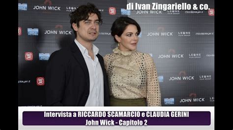 Starring:keanu reeves, riccardo scamarcio, ruby rose, common, claudia gerini, lance reddick, tobias segal, ian mcshane, bridget moynahan, john leguizamo, peter stormare, laurence fishburne, and franco nero. Intervista a Riccardo Scamarcio e Claudia Gerini, al ...