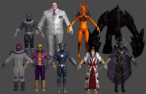 Villains VU Pack Marvel Heroes XNALara by Xelandis on DeviantArt