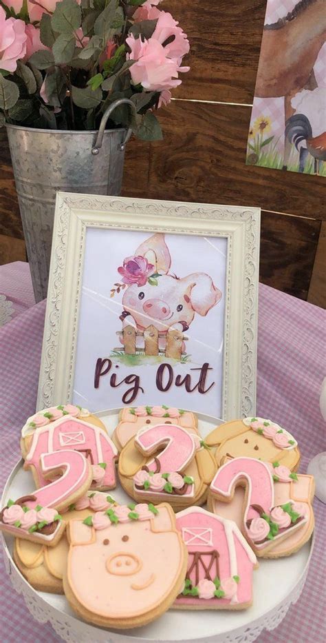 Then, i purchased farm birthday decorations. Farm Animals Birthday Decorations Pig Out Sign Barnyard ...