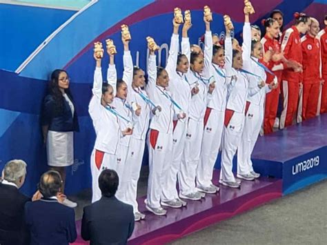 El 13 de abril de 2019, en una ceremonia en donde estuvo carlos neuhaus, director ejecutivo de lima 2019 y otras importantes autoridades del deporte; Gana plata equipo mexicano de natación artística en Lima 2019