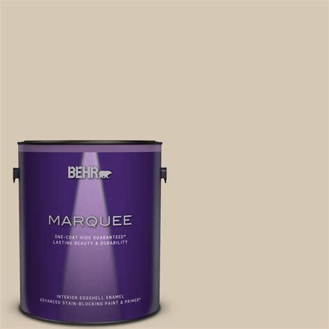 Prestige paints 100% acrylic exterior latex paint and primer in one is a high end paint intended to be. BEHR MARQUEE 1 gal. #MQ3-10 French Beige One-Coat Hide ...