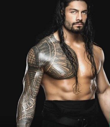 A closer look to roman reigns' amazing chest tattoo!! 17 Best ideas about Roman Reigns | Roman reigns shirtless ...