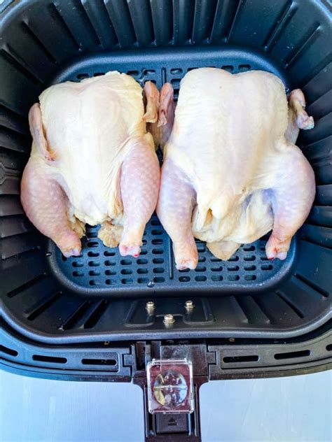 Type of whole chicken or chicken part. Air Fryer Juicy Cornish Hens + {VIDEO}