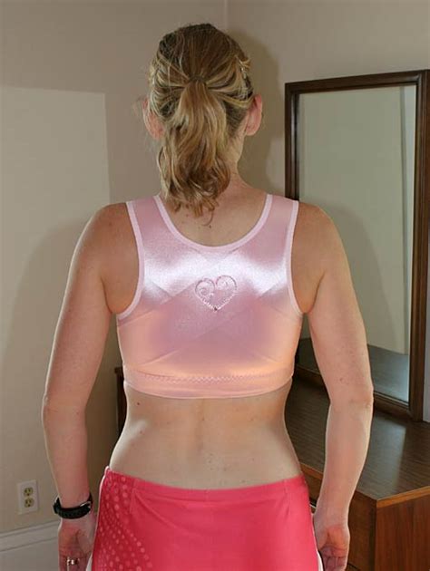If a sports bra is stretchy enough to fit over your head, it's too stretchy to contain the bounce! Steve in a Speedo?! Gross!: Friday Funny 98: My Wife's Bra