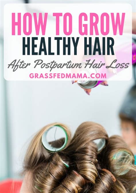 Brushing your hair is generally done for hair styling; How to Grow Healthy Hair after Postpartum Hair Loss ...