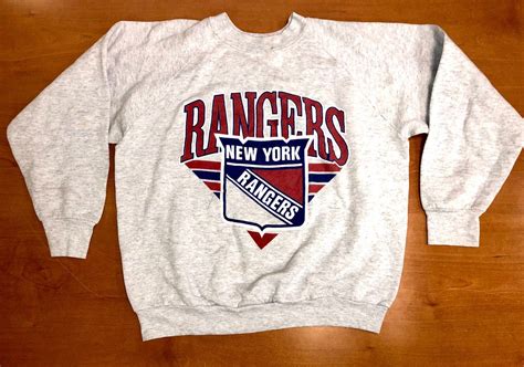 / new york rangers sweatshirts. Vintage 1980s New York Rangers Crewneck Sweatshirt hoodie ...