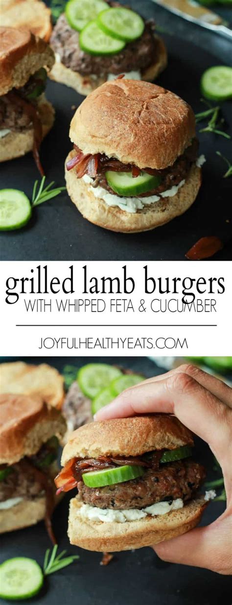 The lamb breast is flavorful and somewhere in the middle on the tender to tough scale. Grilled Lamb Burgers with Feta & Cucumbers | Easy Grilled ...