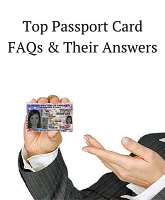 Find out where and how to get a us passport card and decide whether a passport card is the right option for you. Passport Card - Frequently Asked Questions with Answers | Passport card, This or that questions ...