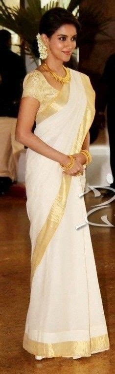 Последние твиты от kerala kasavu sarees (@kasavusarees). ASin in kerala saree (With images) | Bollywood dress ...