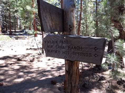 There were plenty of confusing trail signs. JMT Day 10: Old friends, leaping trout, and thin-film ...