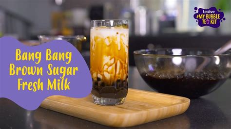 Maybe you would like to learn more about one of these? BM My Bubble Tea Kit by Tealive - Bang Bang Brown Sugar ...