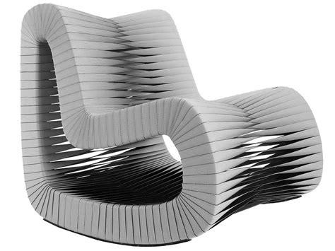 A lot of people recognize this phillips collection chair from the hunger games, but it is also one of 20 chairs currently on display at theater art galleries in high point for the chair as art. Phillips Collection Seat Belt Black / Grey Rocker Rocking ...