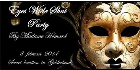 Eyes wide shut party in a fascinating 17th century villa in northern italy. Eyes Wide Shut Party - Tickets & info
