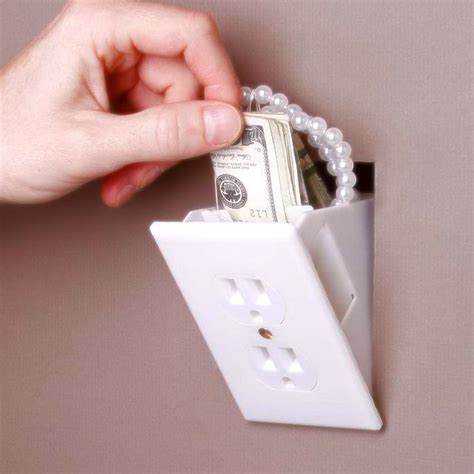 Fire proof electronic wall safe lock hidden cash jewelry small guns key security. Fancy - Hidden Outlet Wall Safe