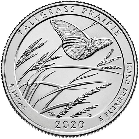 Tallgrass prairie once covered more than 140 million. U.S. Mint releases new coin honoring Kansas' Tallgrass ...