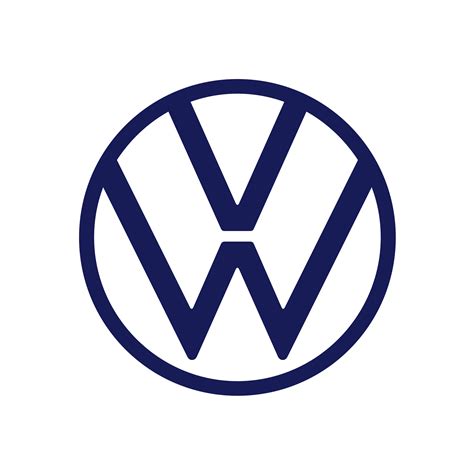 Volkswagen logo black and white. Brand New: New Logo and Identity for Volkswagen done In ...