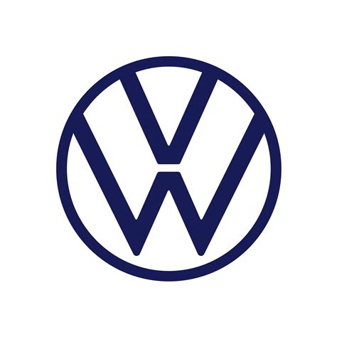 Volkswagen logo black and white. Brand New: New Logo and Identity for Volkswagen done In ...