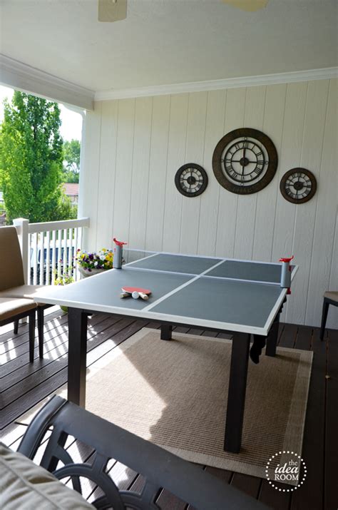 Door het ruime aanbod zijn er modellen voor thuis, op het werk, openbaar of zelfs voor professioneel gebruik te koop. source: imgur.com | Diy outdoor table, Diy table top, Ping pong table