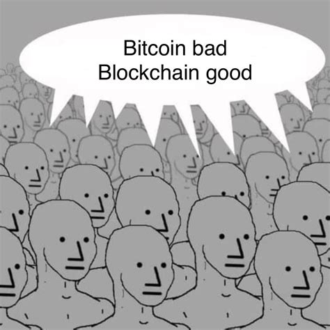 Unlike other digital currency systems or credit payments. Fulmo ⚡ on Twitter: "The first #NPC meme that actually ...