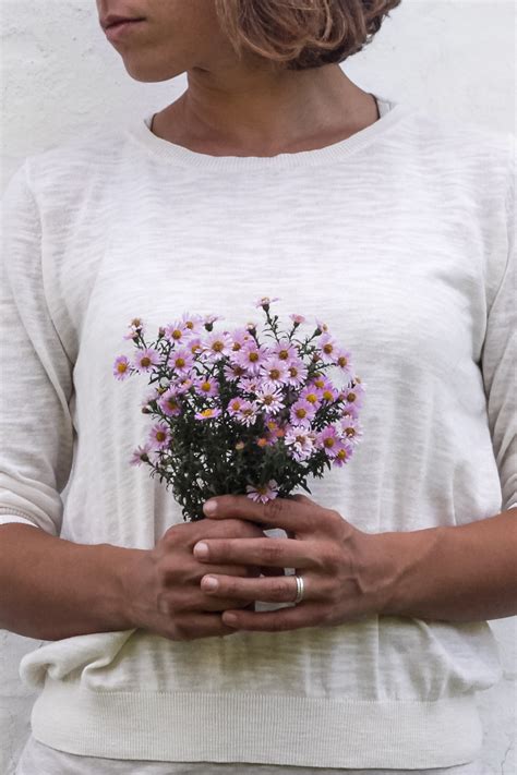 Free for commercial use no attribution required high quality images. Woman Holding Flower Bouquet Free Stock Photo - ShotStash