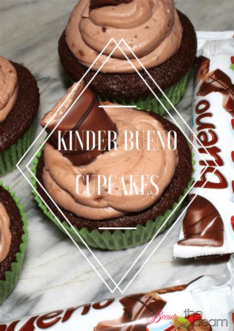 Du willst deine kinder überraschen mit einem kuchen der besser als original kinder bueno schmeckt? Kinder Bueno Cupcakes [Rezept | Cupcake rezepte, Rezepte ...