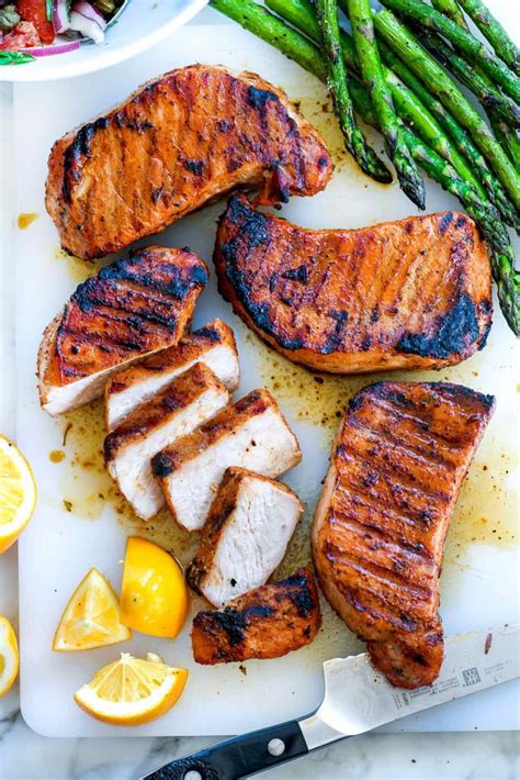 Brining pork is always a good idea to maximize flavor and moisture. Boneless Center Cut Pork Loin Chops Recipe / You can also use loin chops because they are leaner ...