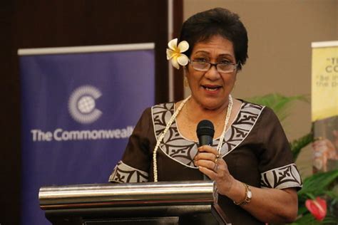 © copyright of ministry of welfare, community wellbeing Hon Faimalotoa Kika Iemaima Stowers, Minister for Women Af ...