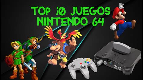 Todas las categorías dreamcast game boy advance gameboy/color gamecube nes nintendo 64 nintendo ds nintendo wii playstation 1 playstation 2 playstation 3. Top 10 Juegos de Nintendo 64 - YouTube