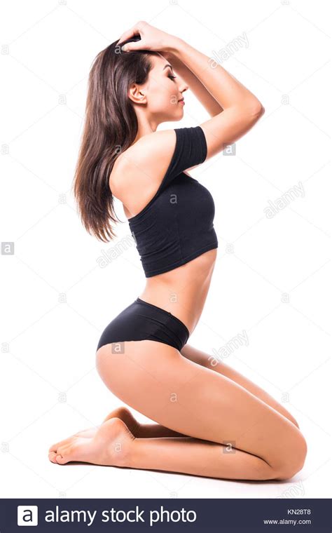 Choose the license that best suits your needs. Perfect Body, Beautiful Woman. Full length portrait.Model ...