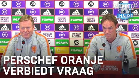 Veronica inside gaat komende zomer een oranjespecial maken. Perschef Oranje verbiedt vraag van Veronica Inside ...
