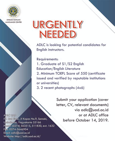 Search for available jobs in taiping. ADLC - ADLC Job Vacancy 2019 #2