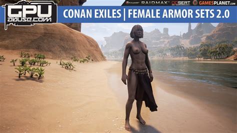 In the menu (use esc ), go to settings > server settings. Conan Exiles | Female Armor Sets 2.0 | Apocalipsis