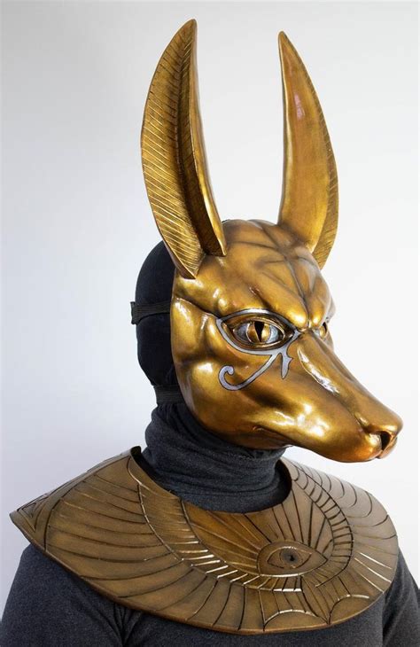 Anubis Golden Mask for cosplay festival, carnival or ...