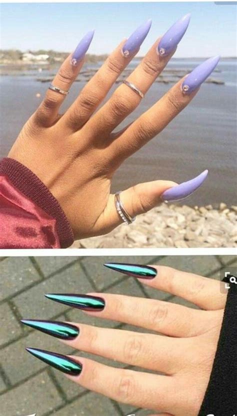 Go beyond ordinary nail art with artificial nails long from alibaba.com. long nails image by enticing | Long nails, Gel nails ...