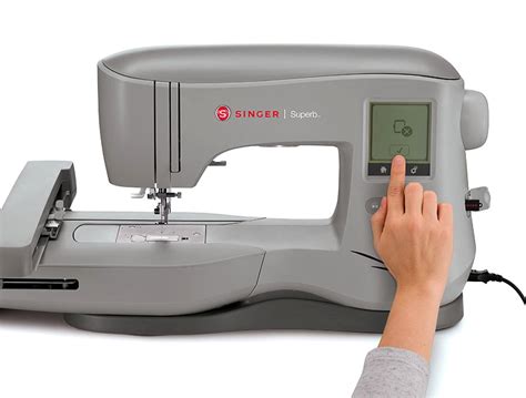 Discover endless designs and monogramming options with singer! Singer Superb EM200 Embroidery Only Machine