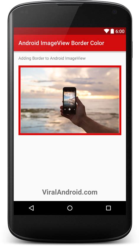 You can insert a button instance into your android app gui. How to Add Border to Android ImageView | Viral Android ...