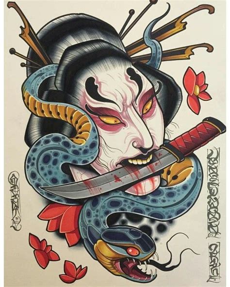 Samurai nhật bản là một trong những nét đặc trưng của xứ phù tang. Ghim của Ryan Hurd trên Art | Hình xăm nhật, Hình xăm ...