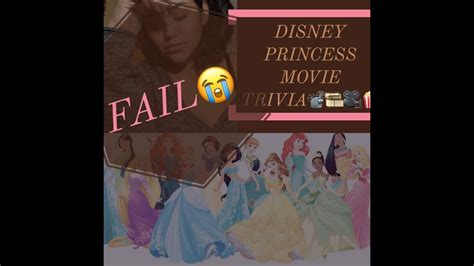 You may know all the words to one or two of your favorite films, but there's still so many more movies to discover before you fully become part of. Disney Movie Trivia|Princess|Fail - YouTube