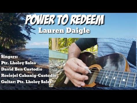 3 мин и 37 сек. POWER TO REDEEM (Lauren Daigle) - YouTube