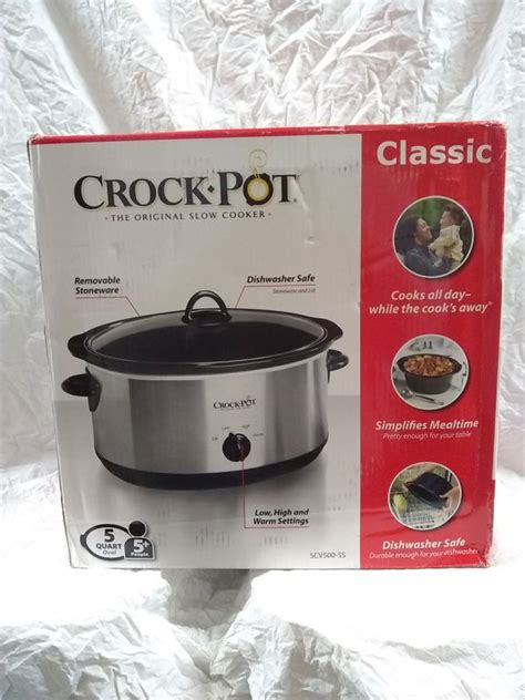 The pot setting is for keeping the cooked food warm. Crock Pot Slow Cooker the Original 5qt 3 heat setting for ...
