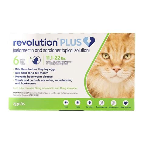 Find revolution plus cat on theanswerhub.com. Buy Revolution Plus for Cats - Heartworm & Flea Treatment ...