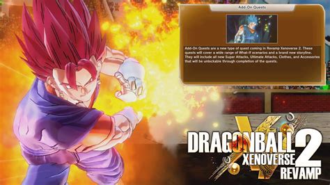 The users are free to customize their character according to their choice. The Update/DLC Xenoverse 2 Needs & Deserves! DBXV2 Revamp ...