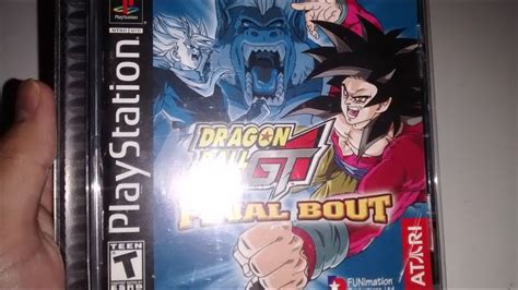 Also, it basically has all the gokus. Dragon Ball GT Final Bout Unboxing PS1 - YouTube
