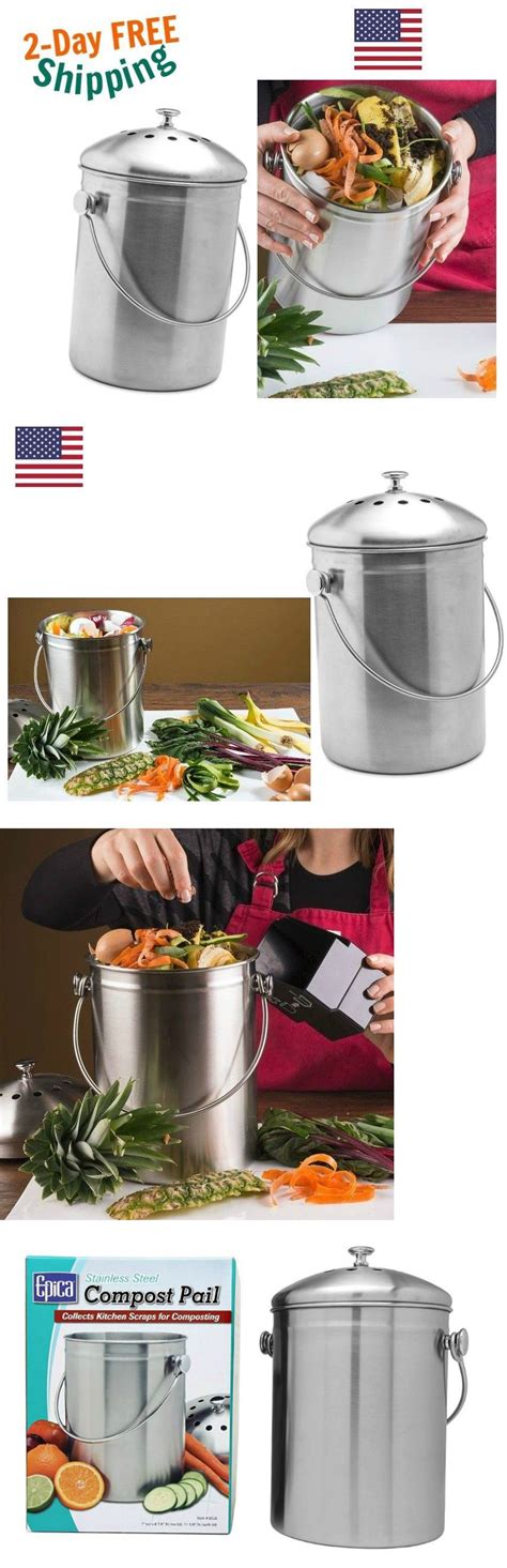 These two features work together to trap the odors and neutralize them, so you don't have to worry about your kitchen getting smelly. Composting and Yard Waste 181020: Small Compost Making Bin ...