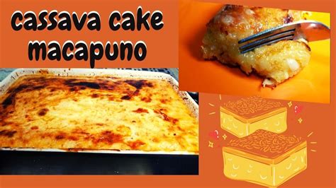 Get your filipino ingredients from our online store: Cassava Cake Macapuno Recipe I Sobrang dali lang - TAGLISH ...