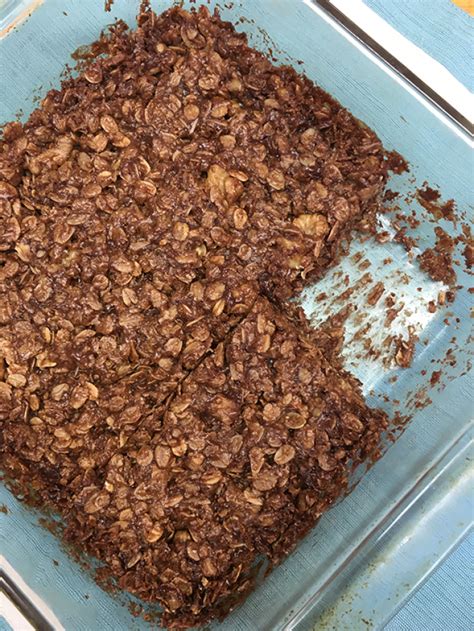 These two go together so well. Chocolate Oatmeal Bars Recipe | Old Farmer's Almanac