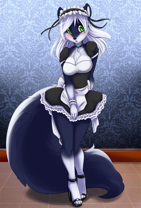 Thank you for your message! Maid Taki by Spazzykoneko — Weasyl