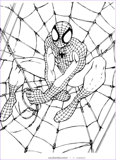 Friendly neighborhood spiderman coloring page. 9 Cool Coloring Spiderman Collection | Coloring pages ...